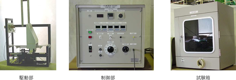 グローワイヤー試験器の外観